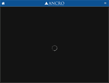 Tablet Screenshot of ancro.com.pe